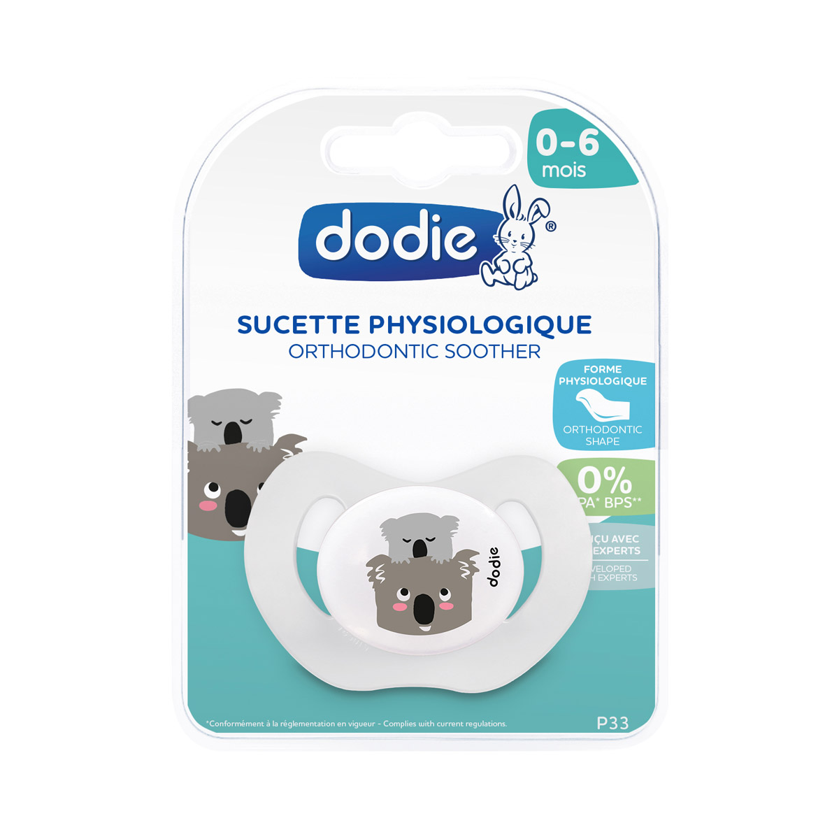 Dodie - დოძიე მატყუარა 0-6 თვე PHYSIO P33 2076