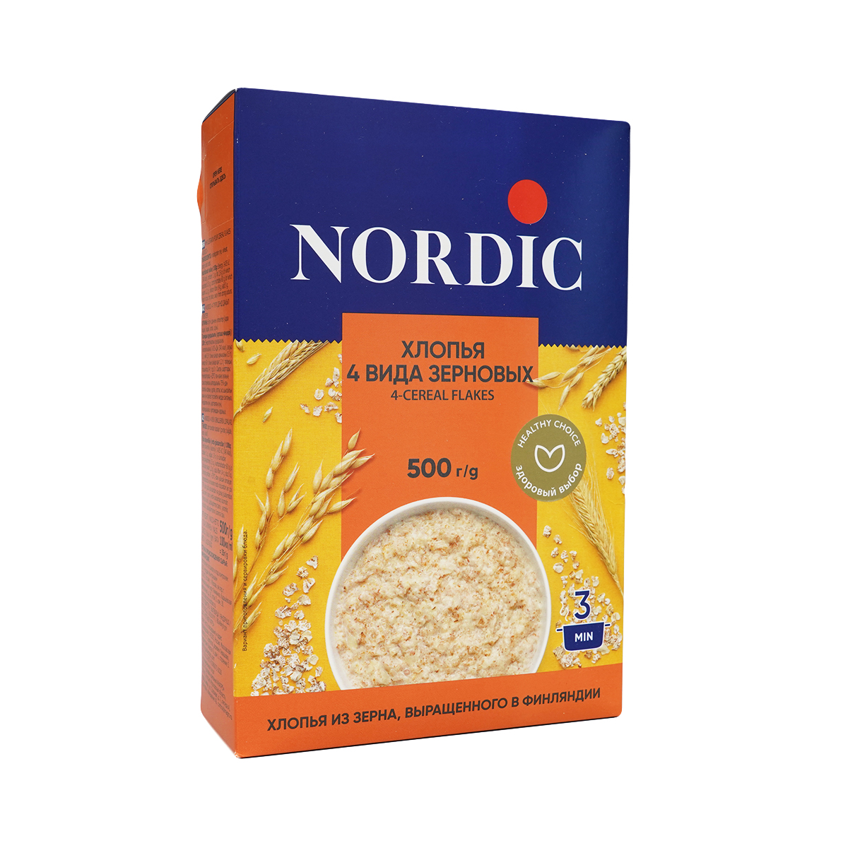 Nordic - ნორდიკი 4 სახის მარცვლის ფაფა 500 გრ 5770