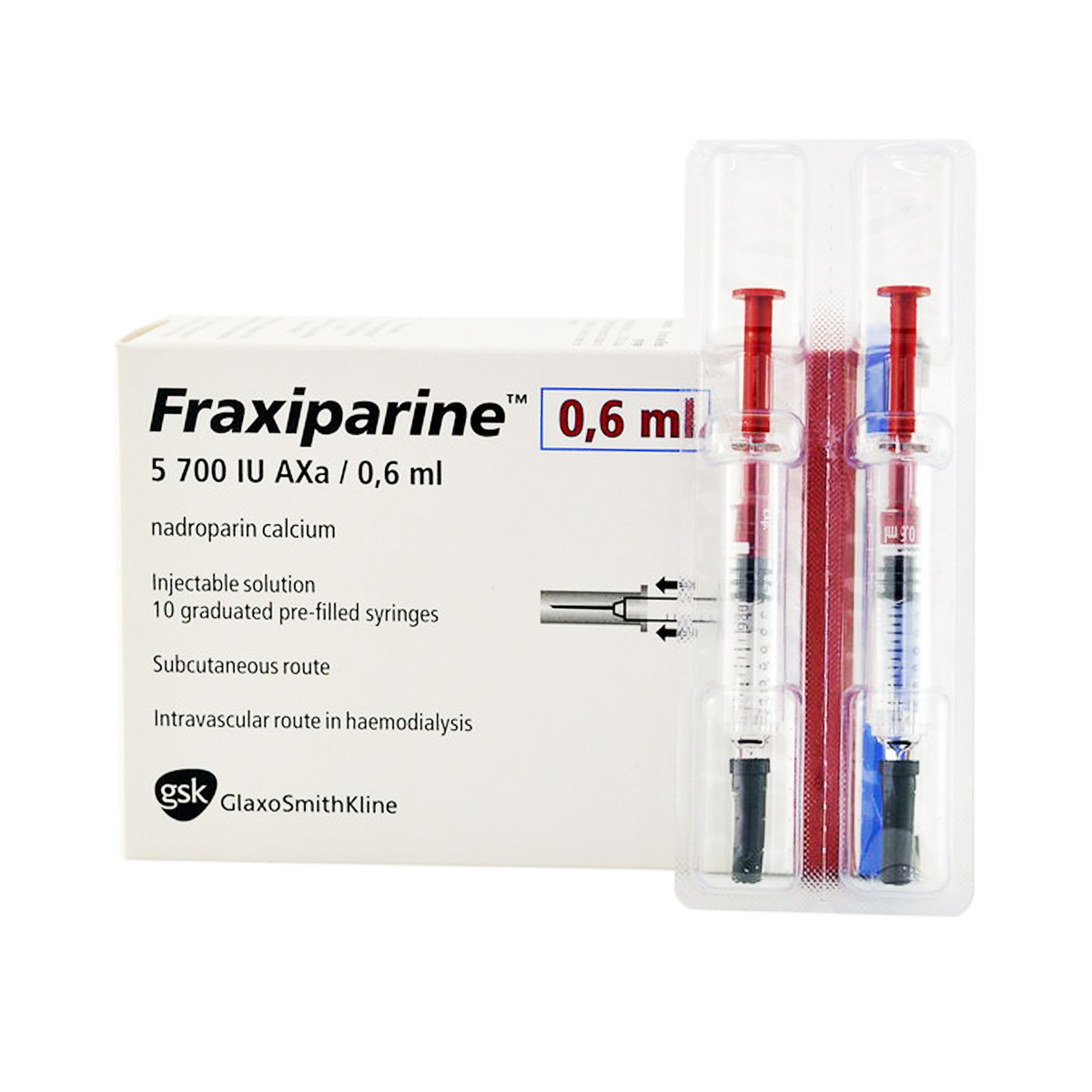 Fraxiparine - ფრაქსიპარინი(ჰეპარინი)0.6მლ. 1 მზა შპრიცი
