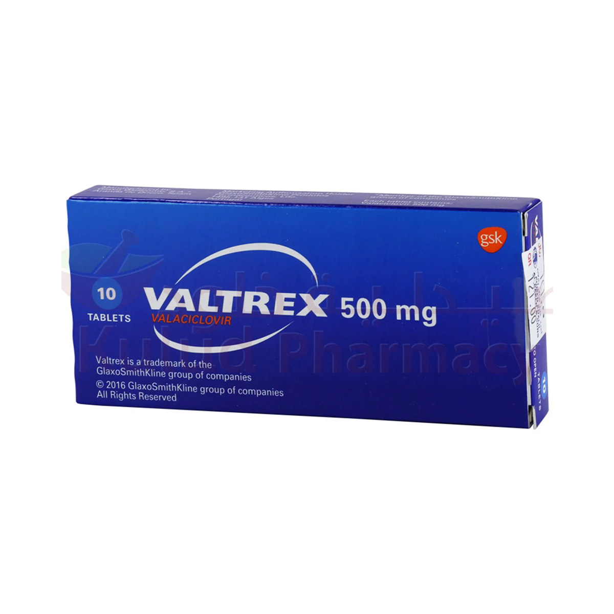 Valterx - ვალტრექსი 500მგ 10 ტაბლეტი