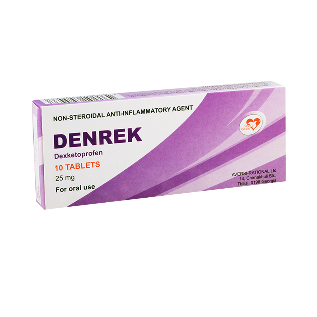 Denrek - დენრეკი 25მგ 10 ტაბლეტი