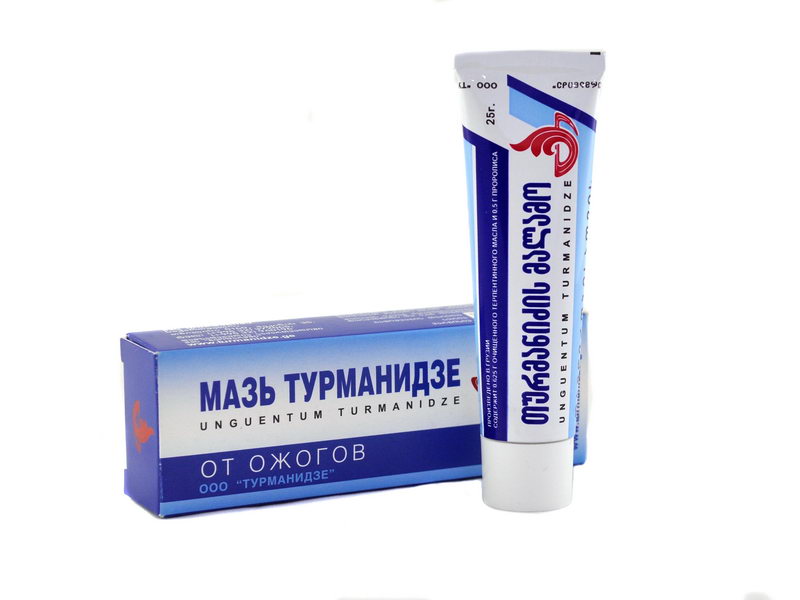 თურმანიძის მალამო დამწვრობ.25გ