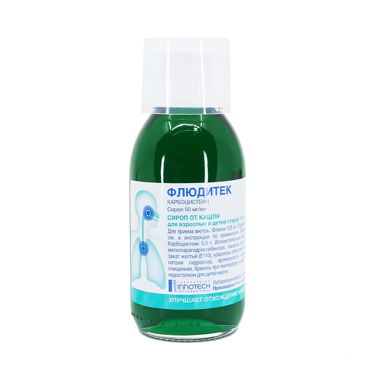 Fluditec syrup - ფლუდიტეკი სიროფი 5% სიროფი 2