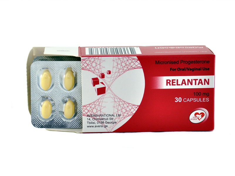 რელანტანი 100მგ. 30 კაფსულა