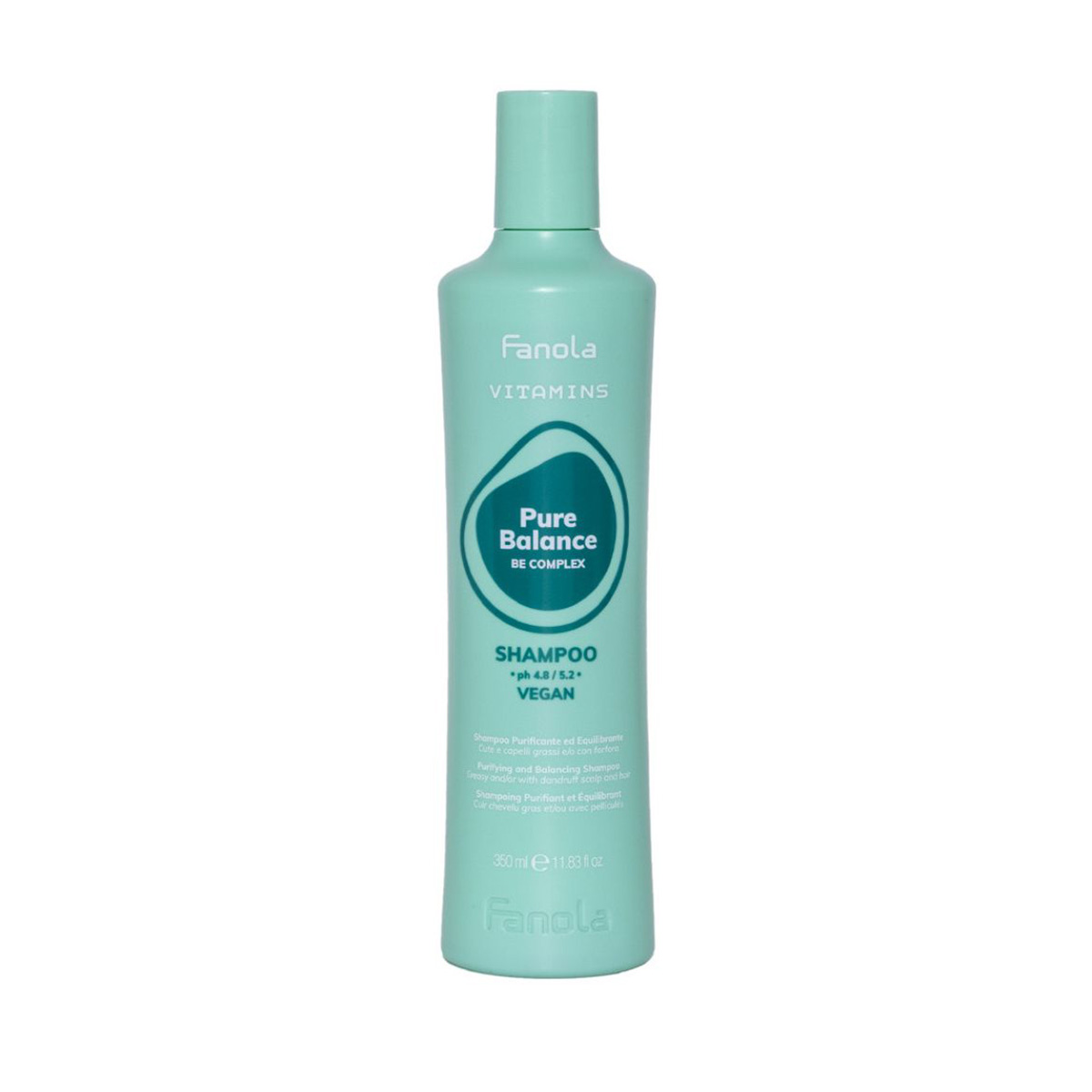 Fanola - ფანოლა ქერტლის საწინააღმდეგო შამპუნი Pure 350 მლ 2593