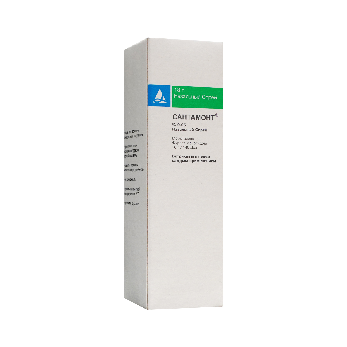 სანტამონტი - Santamont ნაზალური სპრეი 0.05% 140 დოზა