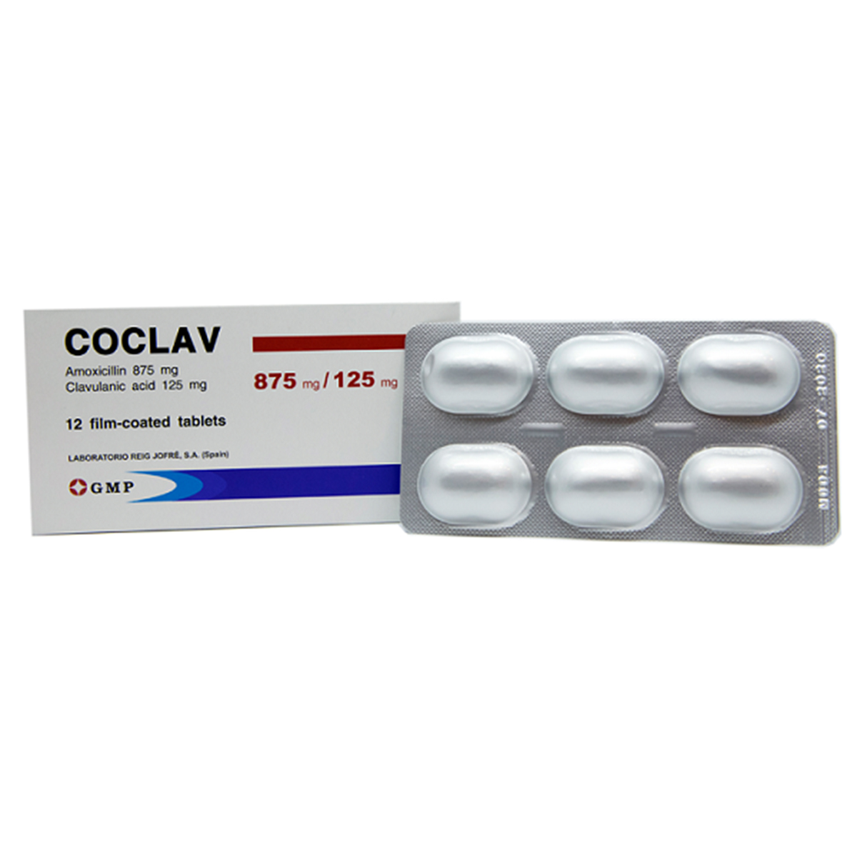 Coclav - კოკლავი 875/125 მგ 12 ტაბლეტი