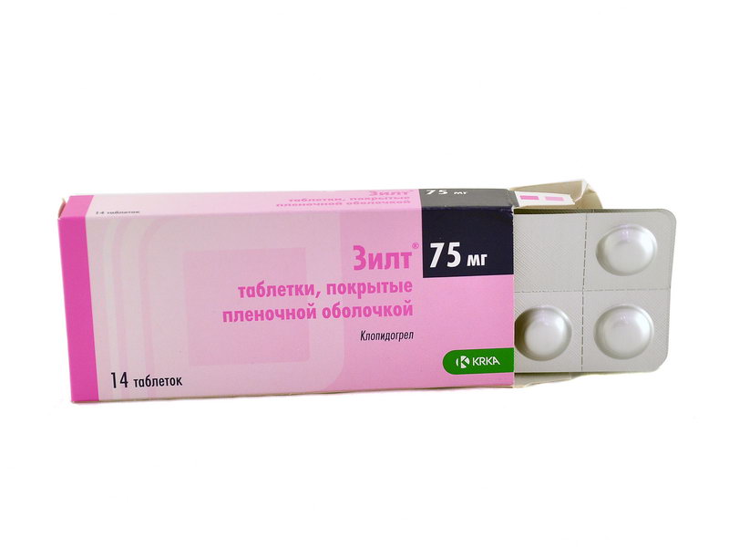 ზილტი ტაბ. 75მგ 14 ტაბლეტები