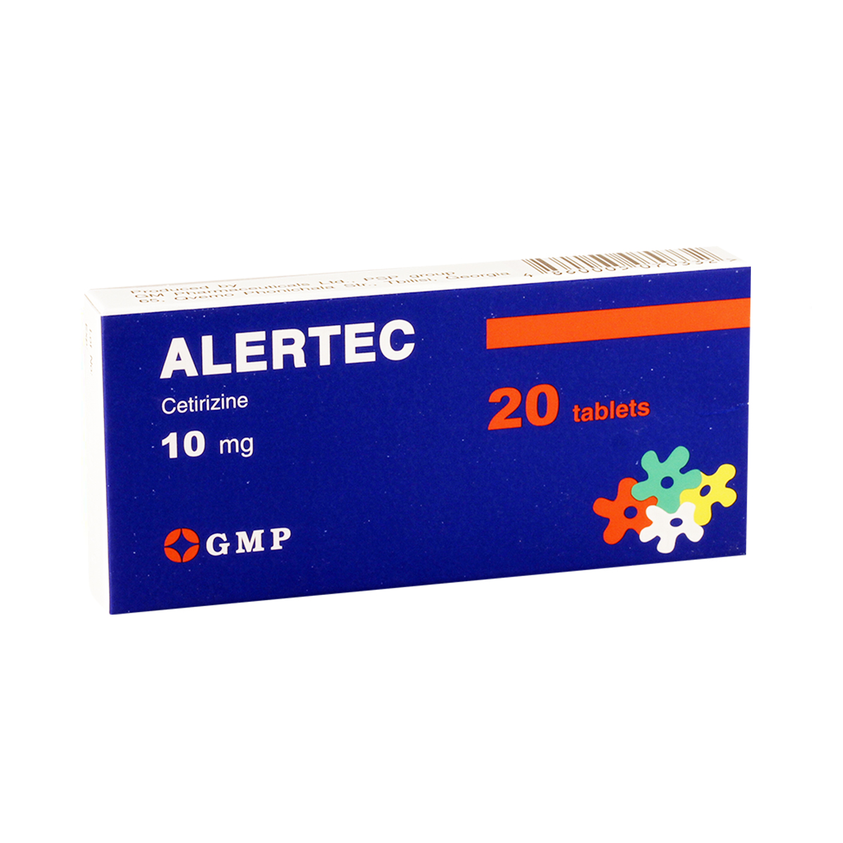 Allertek - ალერტეკი 10მგ 20 ტაბლეტი