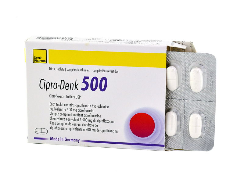 Cipro-Denk - ციპრო-დენკი 500მგ 10 ტაბლეტი