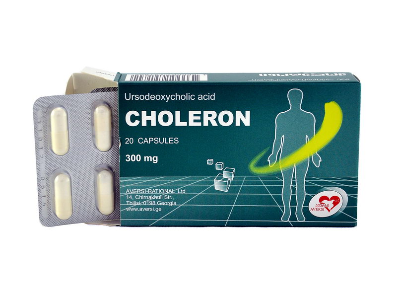 ქოლერონი 300მგ 20 კაფსულა