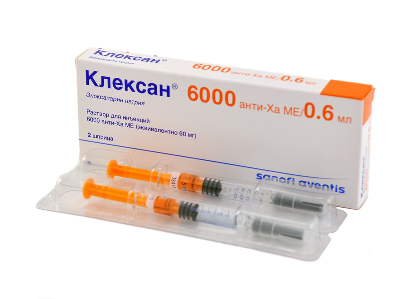 კლექსანი 60მგ/0.6მლ. შპრიცი 2 ინექცია
