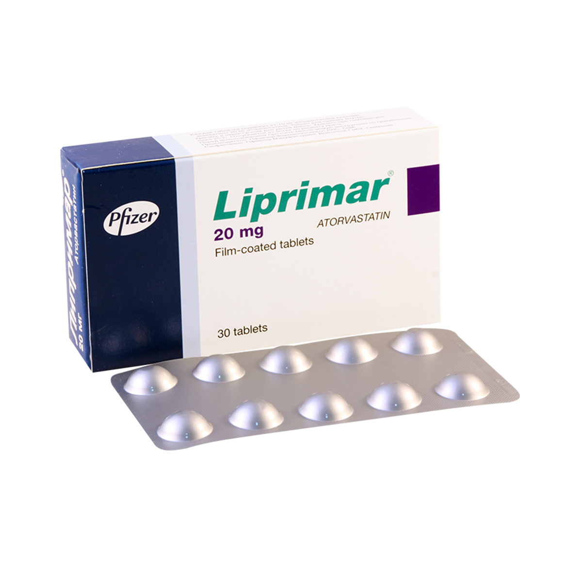 Liprimar - ლიპრიმარი 20მგ 30 ტაბლეტი