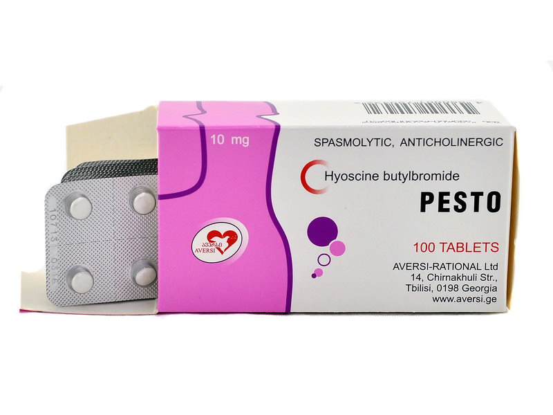 Pesto - პესტო 10მგ 100 ტაბლეტი