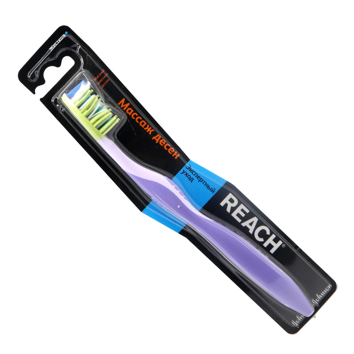 Reach - რიჩი კბილის ჯაგრისი - ორმაგი მოქმედება - უხეში 3499