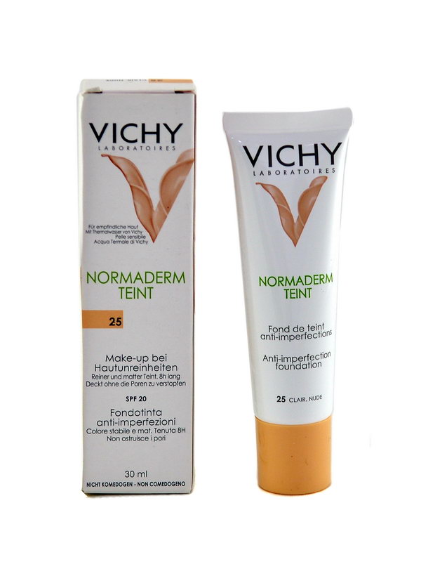 ვიში-ნორმოდერმი ტონალური კრემი  ცხიმიანი და პრობლემური კანისთვის