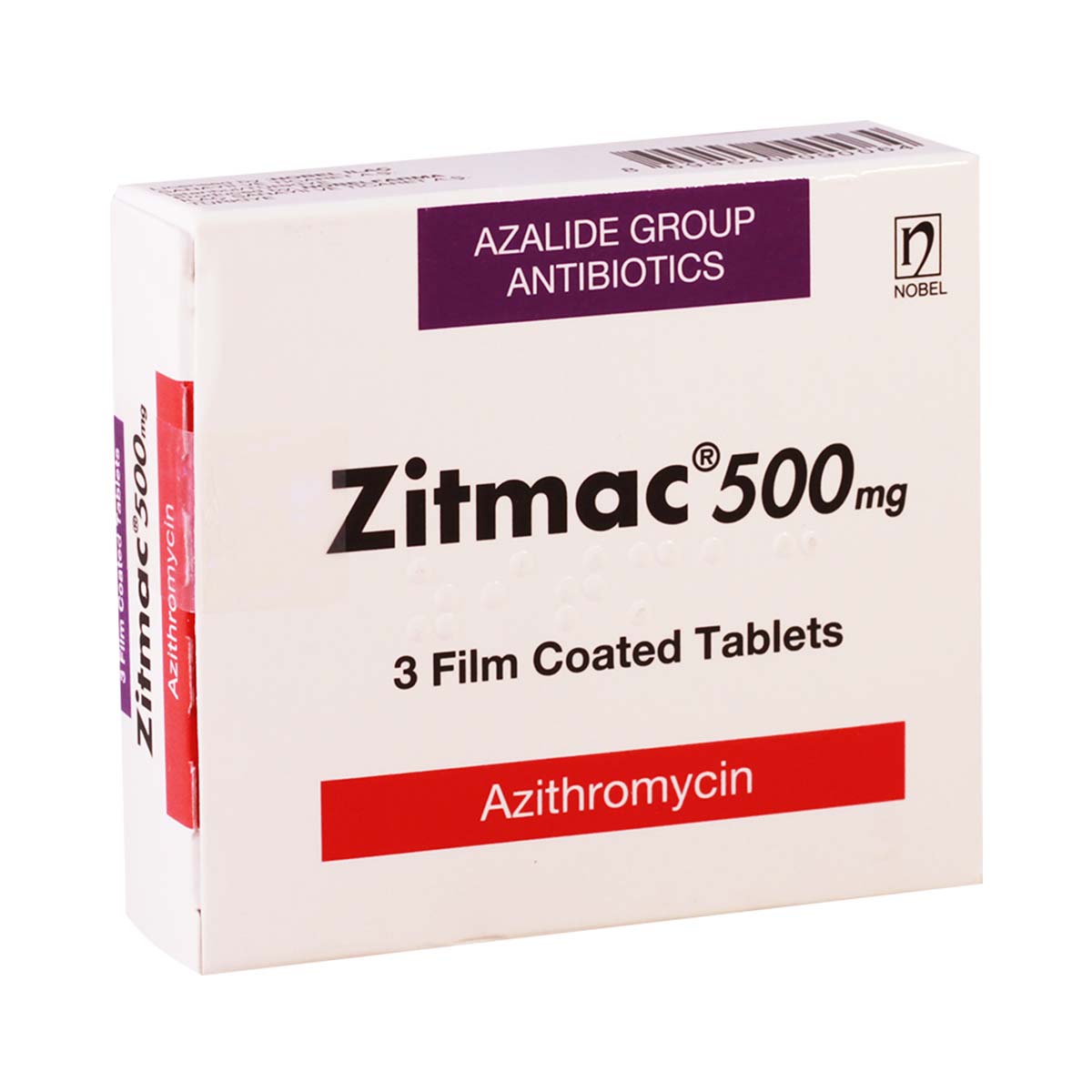 Zitmac - ზიტმაკი 500მგ 3 ტაბლეტი