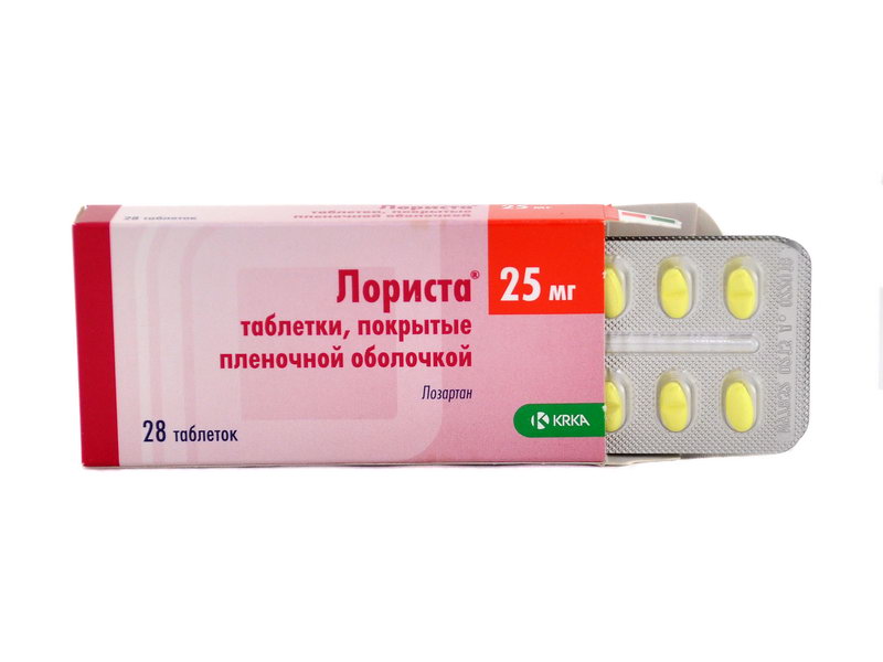 Lorista - ლორისტა 25მგ. 28 ტაბლეტი