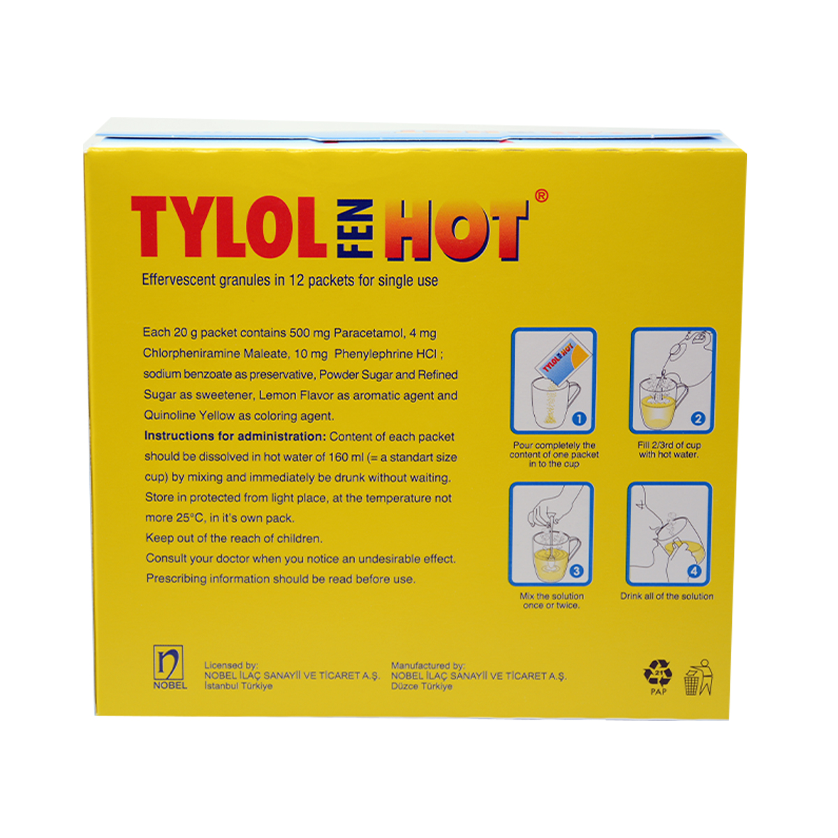 Tylolfen hot - ტაილოლფენ ჰოთი 12 პაკეტი 2