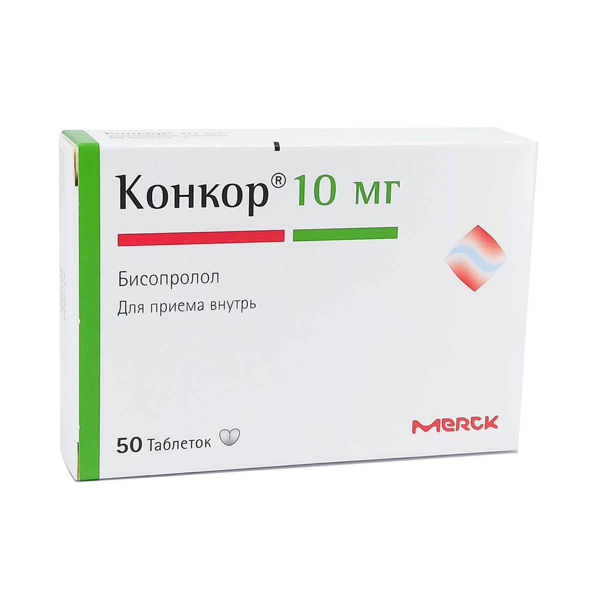 Concor - კონკორი 10მგ 50 ტაბლეტი