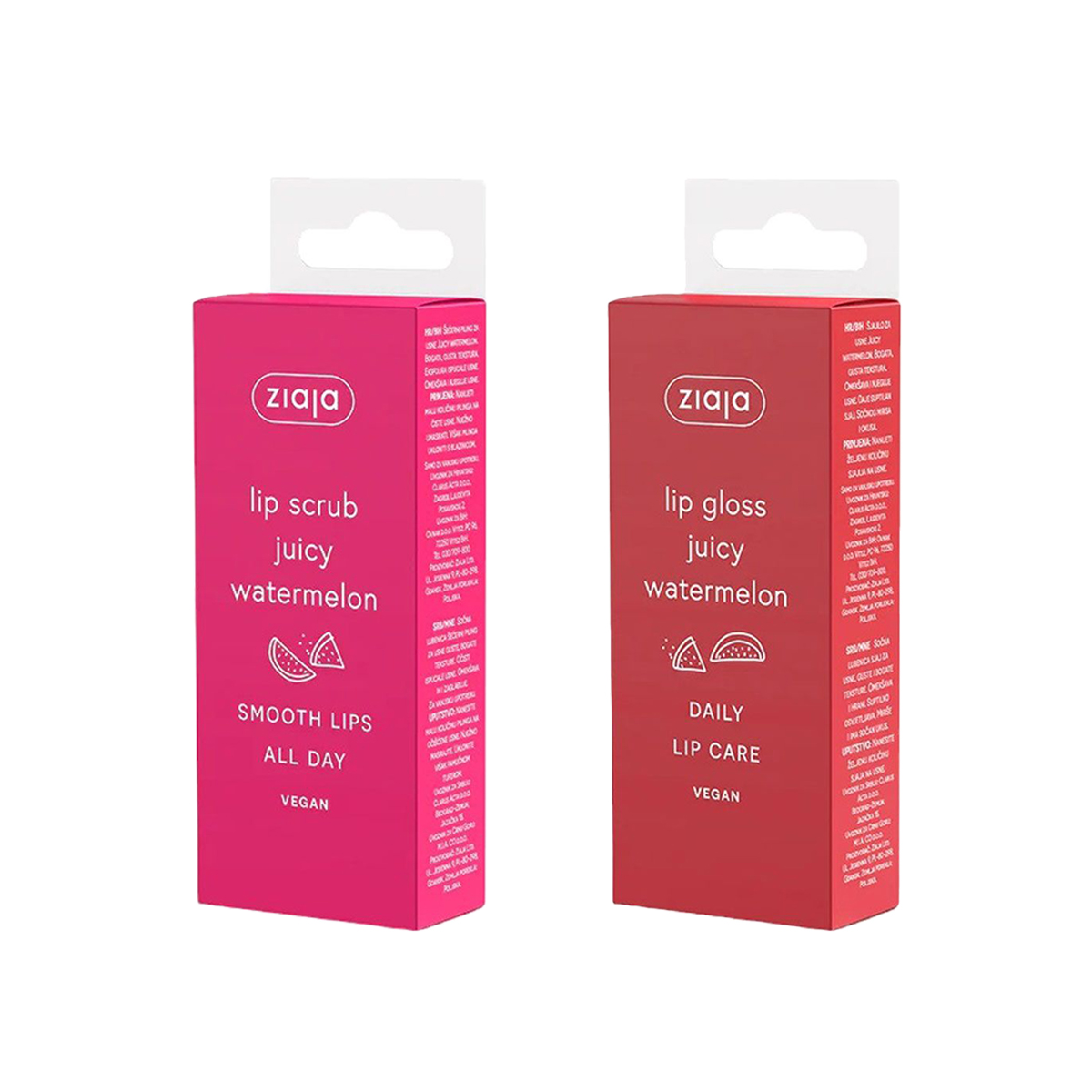 ნაკრები ტუჩის სკრაბი და გლოსი 6770 ზიაია - Ziaja