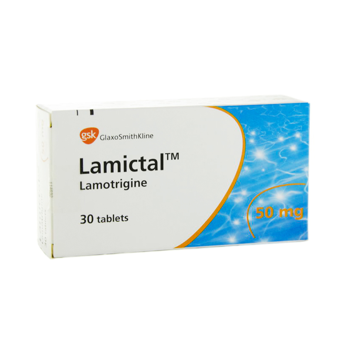 Lamictal - ლამიქტალი 50მგ 30 ტაბლეტი