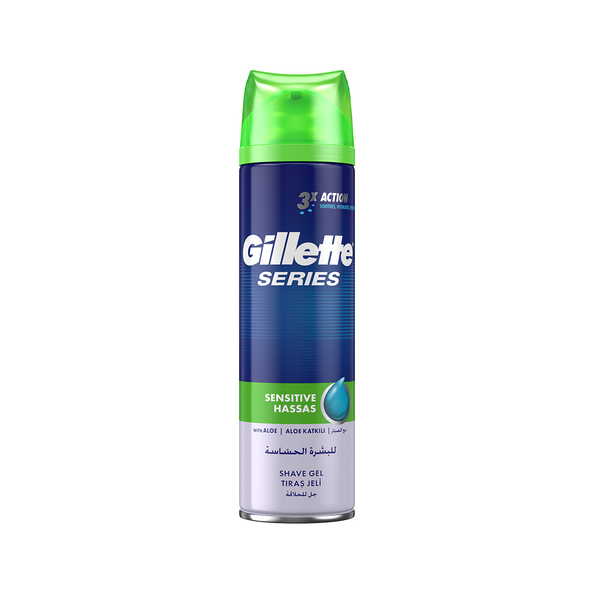 Gillette - ჯილეტი გაპარსვის გელი- მგრძნობიარე კანისთვის- 200 მლ. 4692