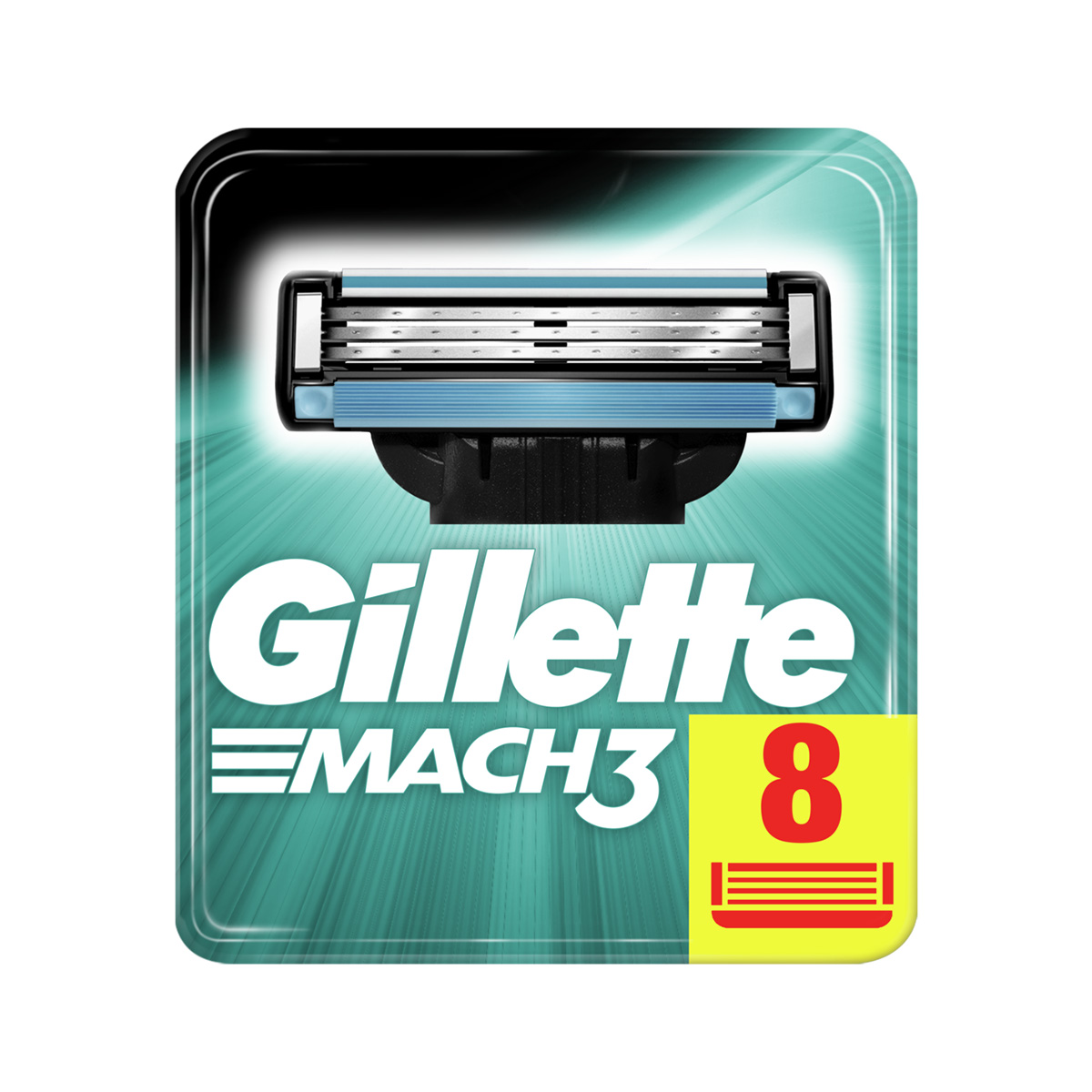 Gillette - ჯილეტი საპარსის პირი Mach-3 8 ცალი 9640 2