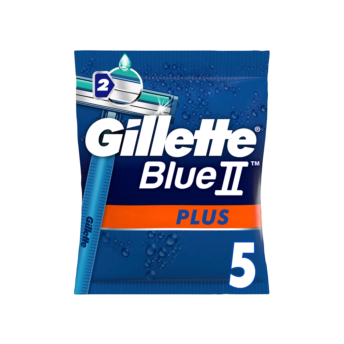 Gillette - ჯილეტი ერთჯერადი საპარსი ბლუ 2+ 5 ცალი 3254 4