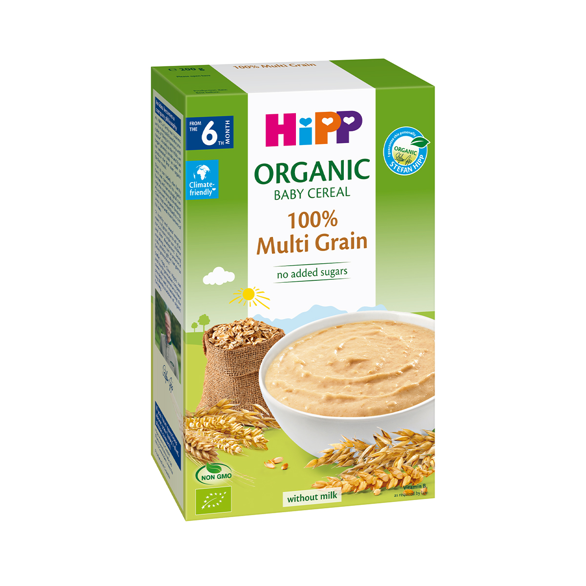 HIPP - ჰიპი ურძეო ფაფა მრავალმარცვალი 30405