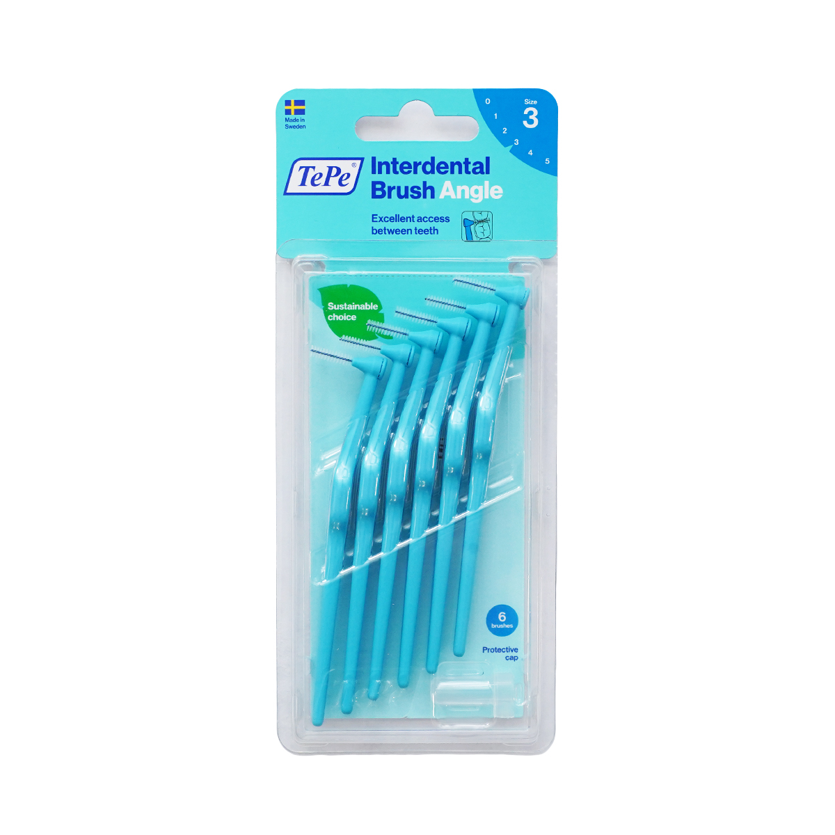 კბილებშორისი ჯაგრისი 0.6მმ ლურჯი 1561 ტეპე - Tepe