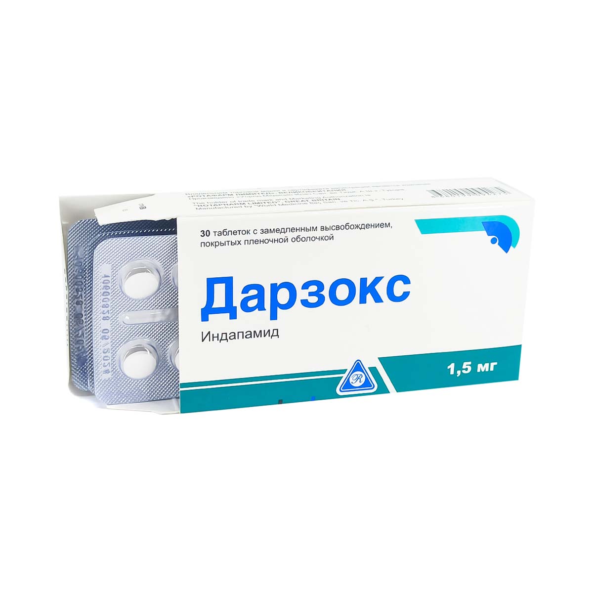 Darzox - დარზოქსი 1.5მგ 30 ტაბლეტი 2