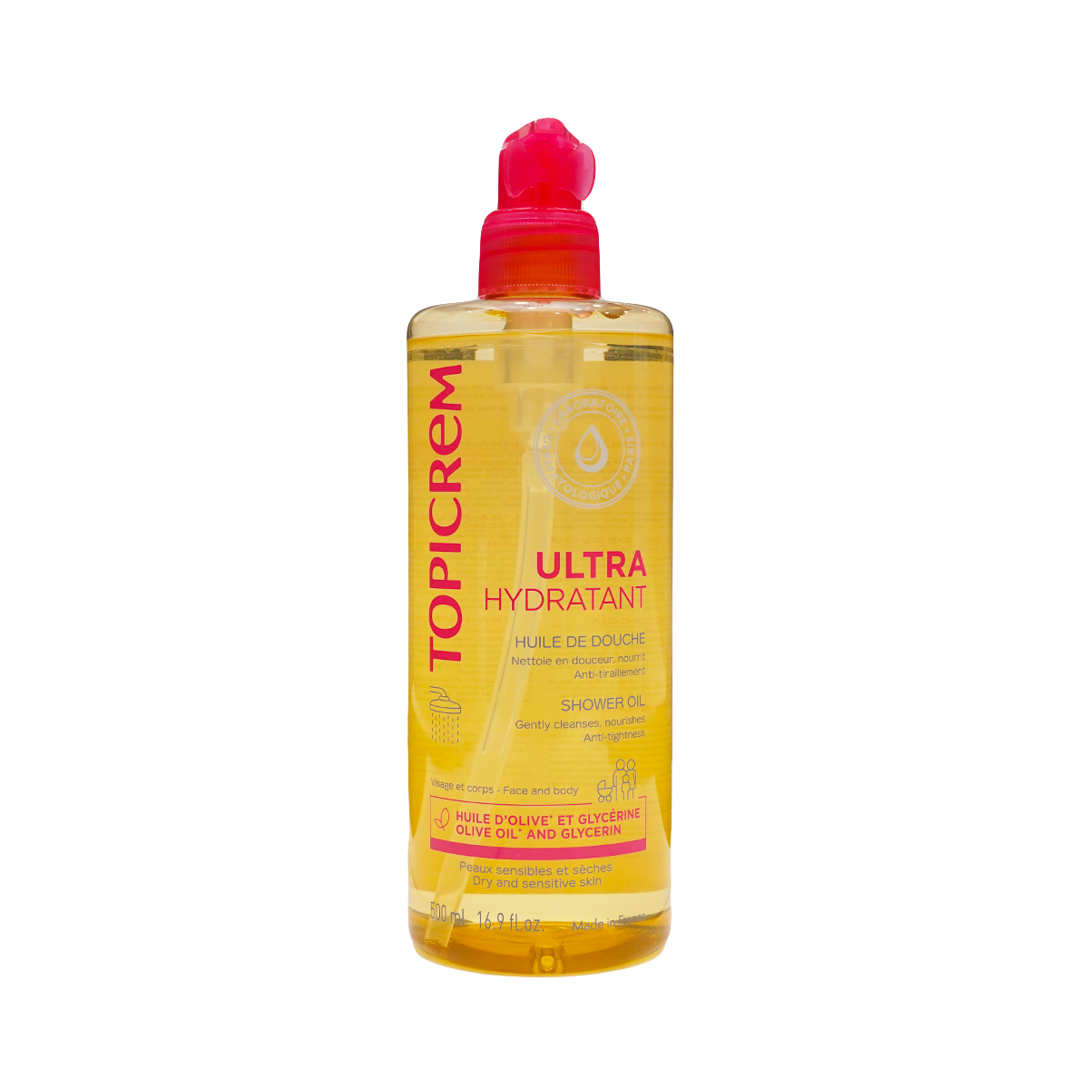 დასაბანი ზეთი 500 მლ 5096 ტოპიკრემი - Topicrem