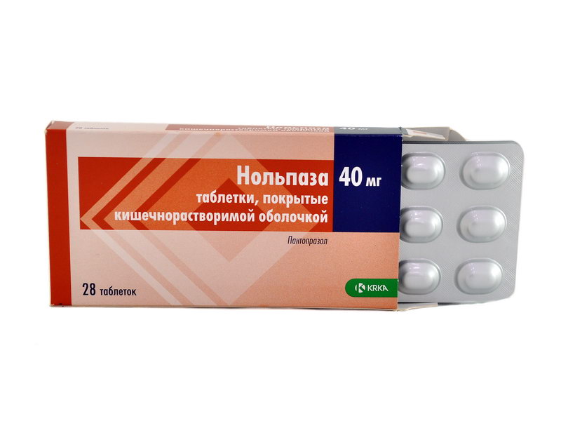 Nolpaza - ნოლპაზა 40მგ 28 ტაბლეტი