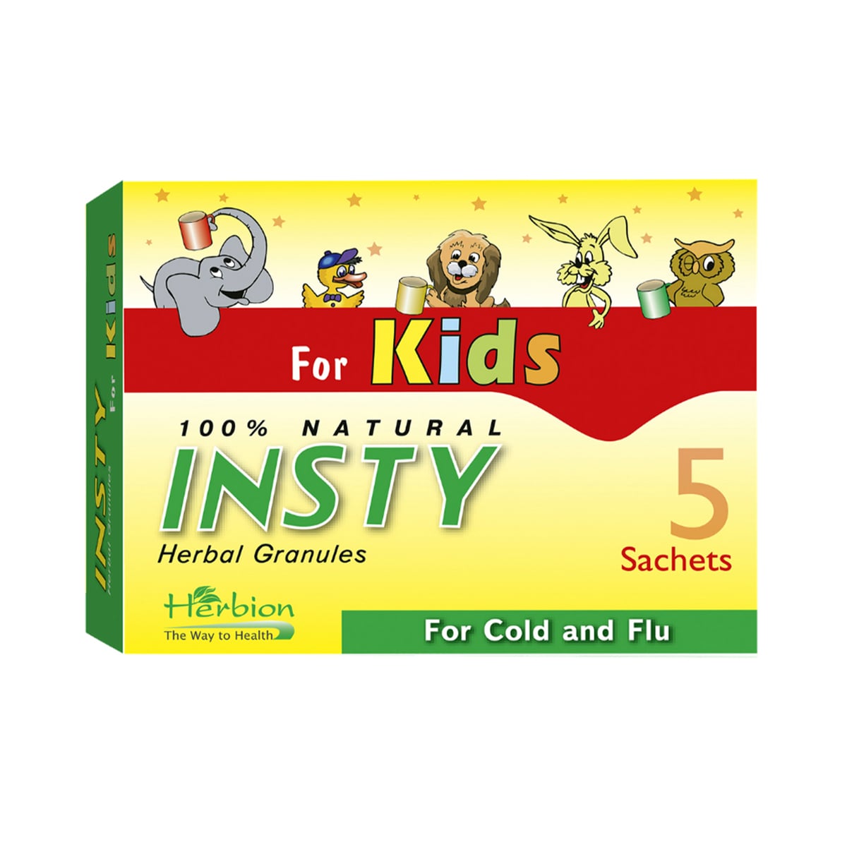Insty - ინსტი ბალახეული ჩაი საბავშვო 5 პაკეტი