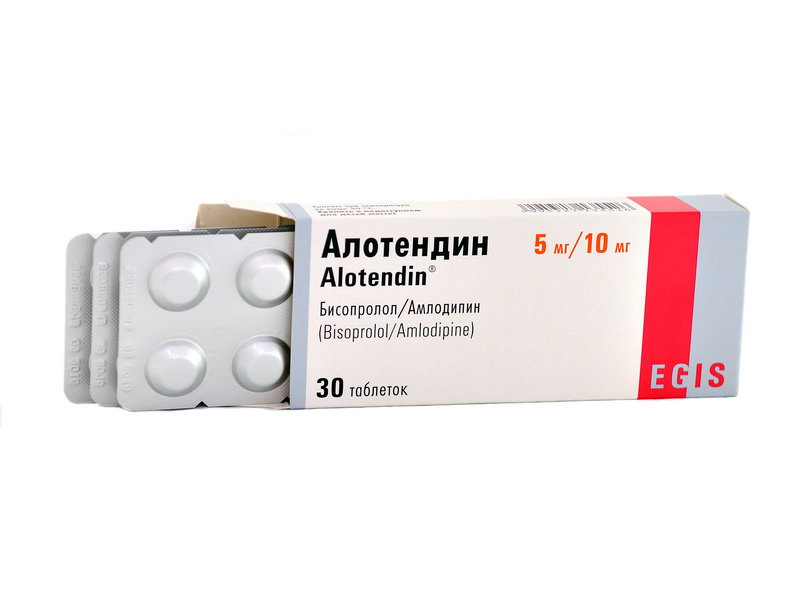 ALOTENDIN - ალოტენდინი 5მგ/10მგ 30 ტაბლეტი