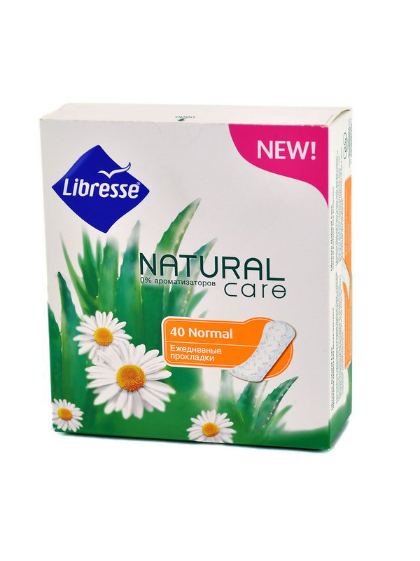 ლიბრესი - Natural Care - ყოველდღიური - 40 ც
