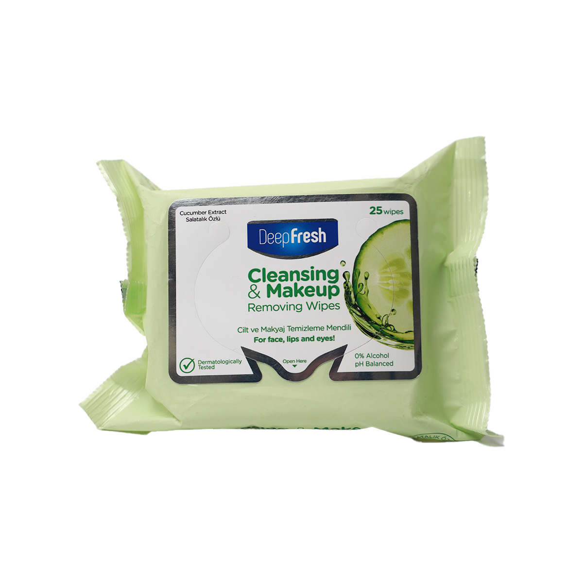 Deep Fresh - დიფ ფრეში მაკიაჟის მოსაშორებელი ხელსახოცი 25 ცალი 0068