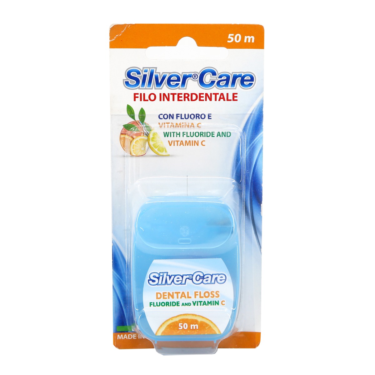 Silver care - სილვერქეა კბილის ძაფი + ვიტამინი C 4102