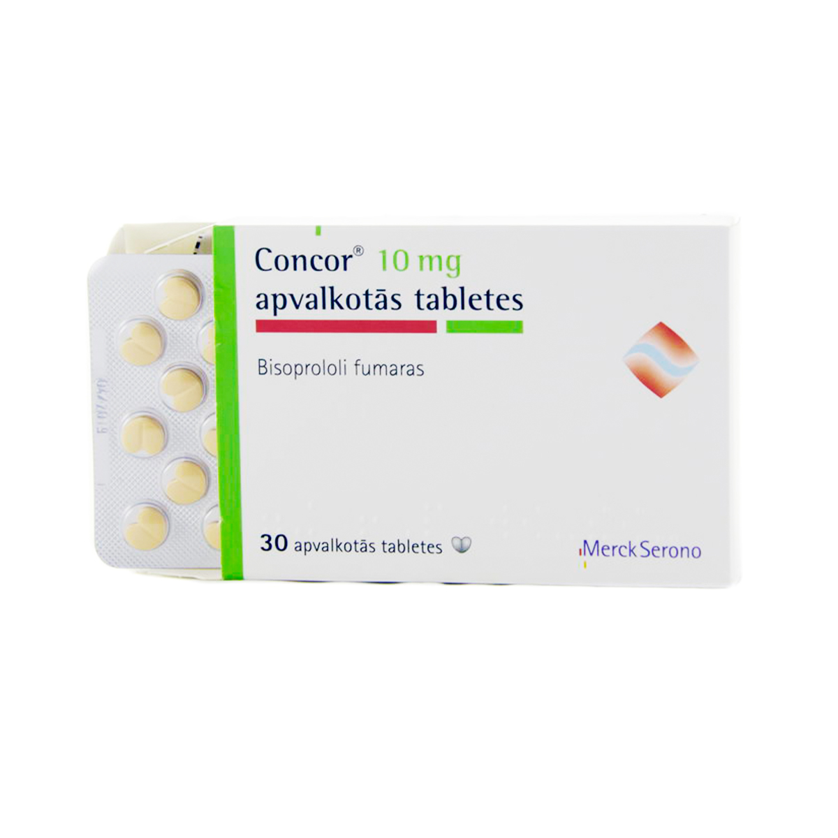 Concor - კონკორი 10მგ. 30 ტაბლეტი