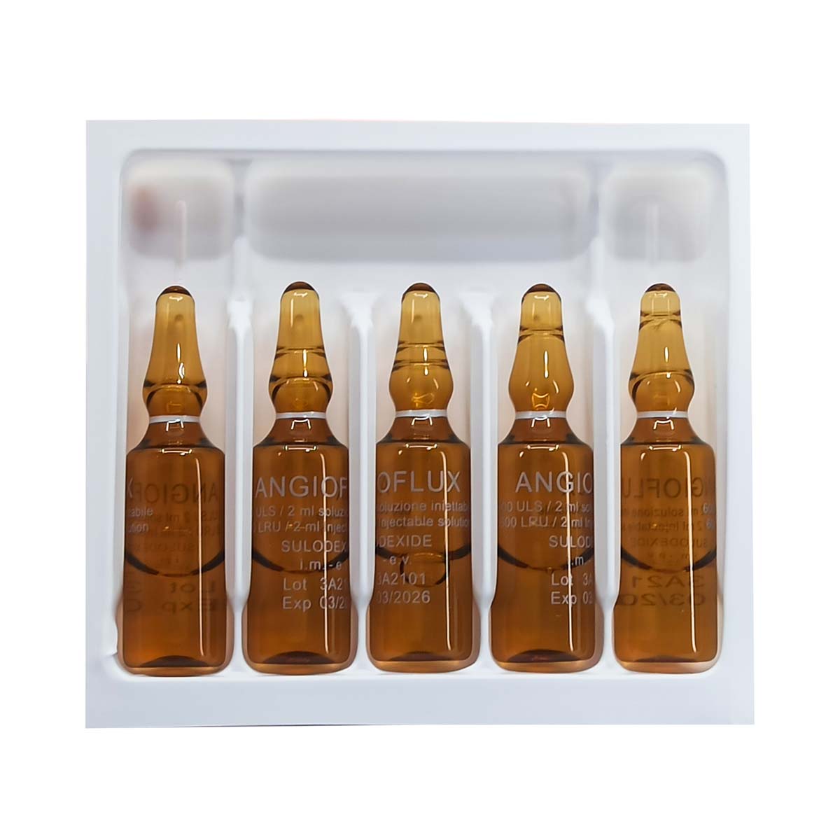 Angioflux - ანგიოფლუქსი 600მგ/2მლ. 10 ამპულა 3