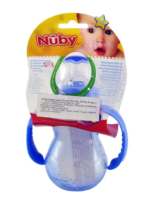 ნუბი-ბოთლი სახელურით 210მლ.