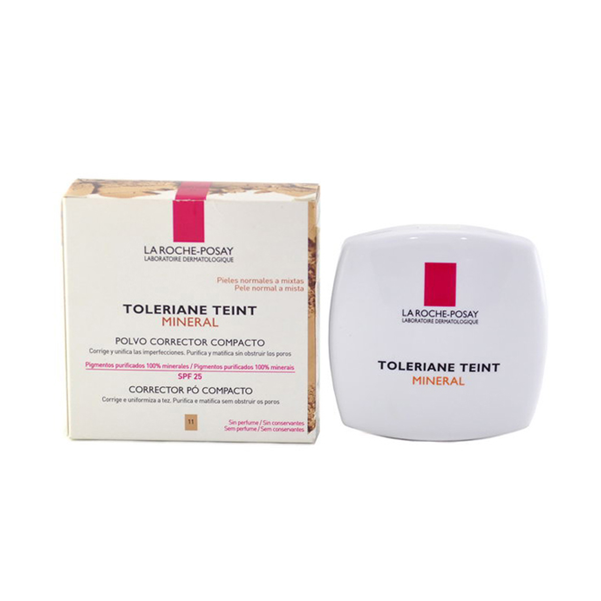 La Roche-Posay - ლა როშ პოზე ტოლერიანი კომპაქტური პუდრა N11 საშუალო 412042 2
