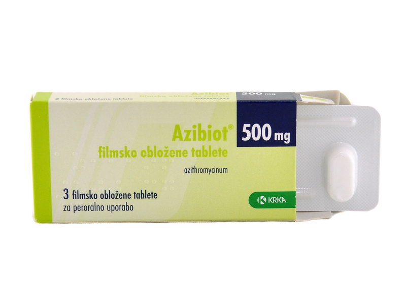 აზიბიოტი 500 მგ. 3 ტაბლეტი