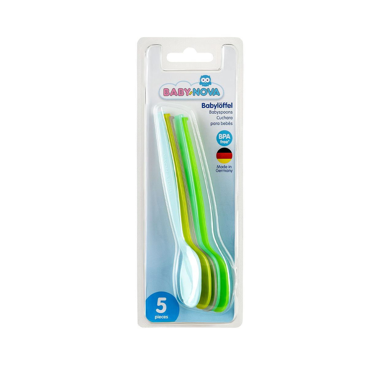 Baby Nova - ბეიბი ნოვა ბავშვის კოვზები 5 ცალი 34602