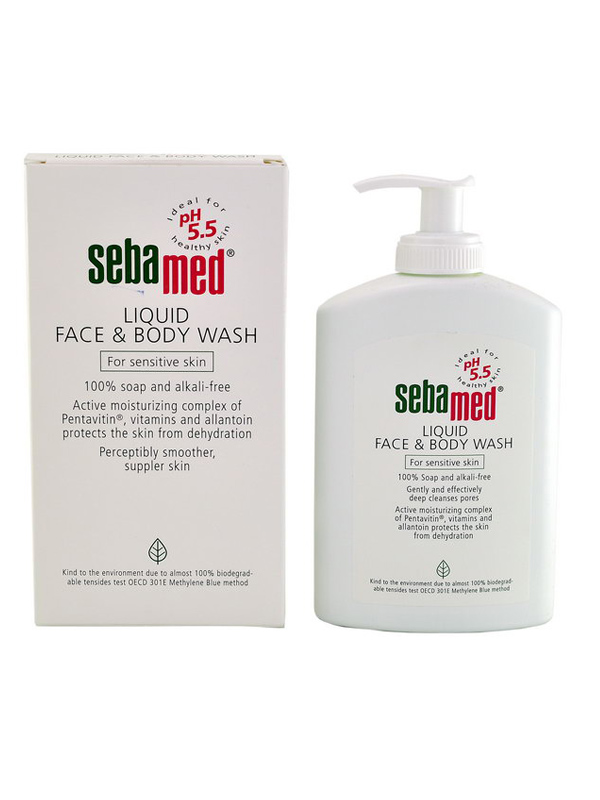 Sebamed - სებამედი თხევადი დასაბანი საშუალება სახე და სხეული 300 მლ 7572