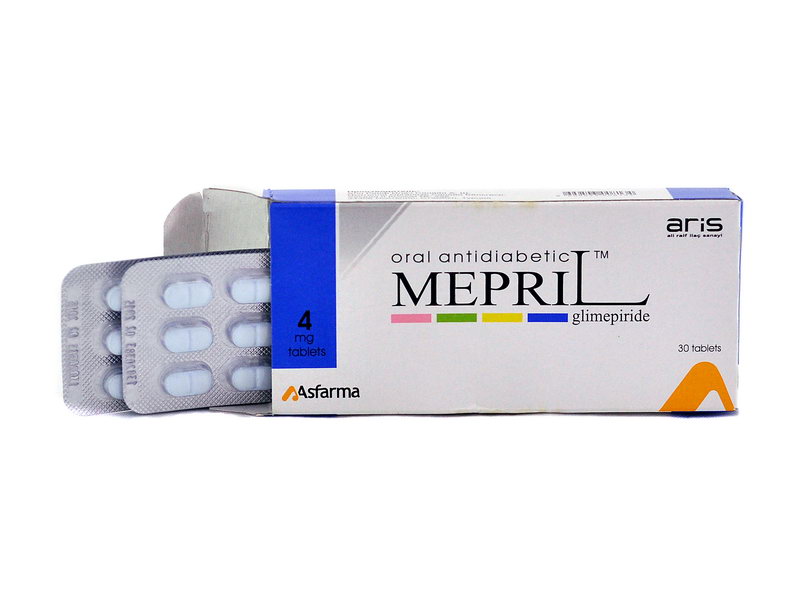 მეპრილი 4 მგ 30 ტაბლეტი