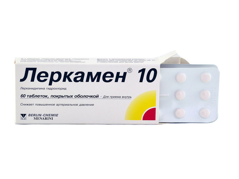 ლერკამენი 10მგ. 60 ტაბლეტი
