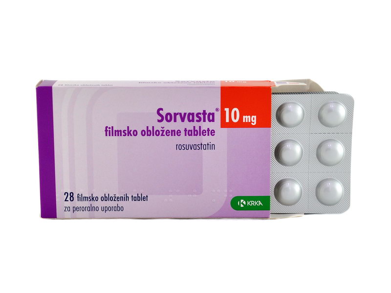 სორვასტა 10მგ 28 ტაბლეტი