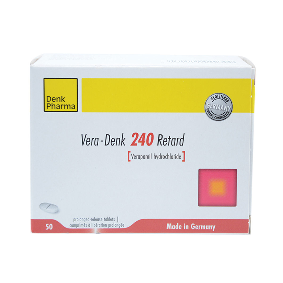 Vera-Denk - ვერა-დენკი რეტარდი 240მგ. 50ტაბლეტი